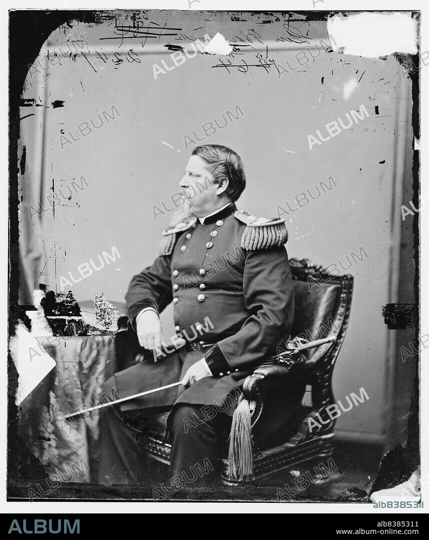 Gen. W.S. Hancock, between 1860 and 1875. [Politician and soldier].