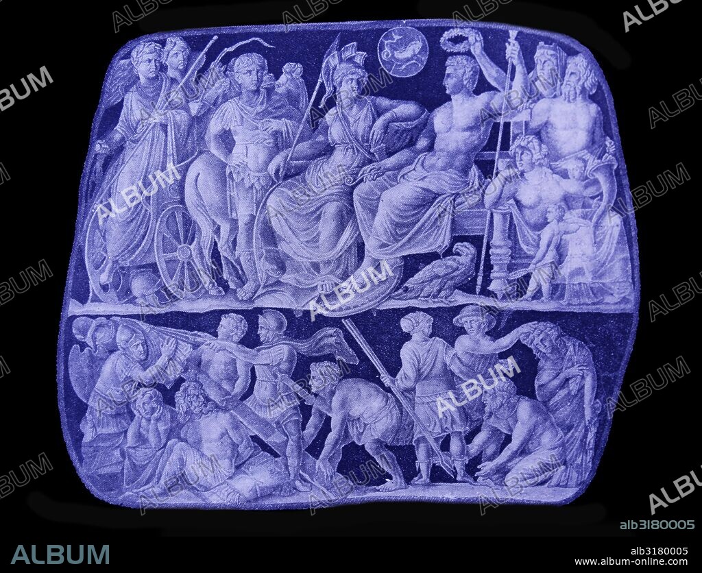 Vienna Cameo depicting the triumph of Emperor Tiberius (24 BC - 37 AD) Born Tiberius Claudius Nero, a Claudian, Tiberius was the son of Tiberius Claudius Nero and Livia Drusilla.