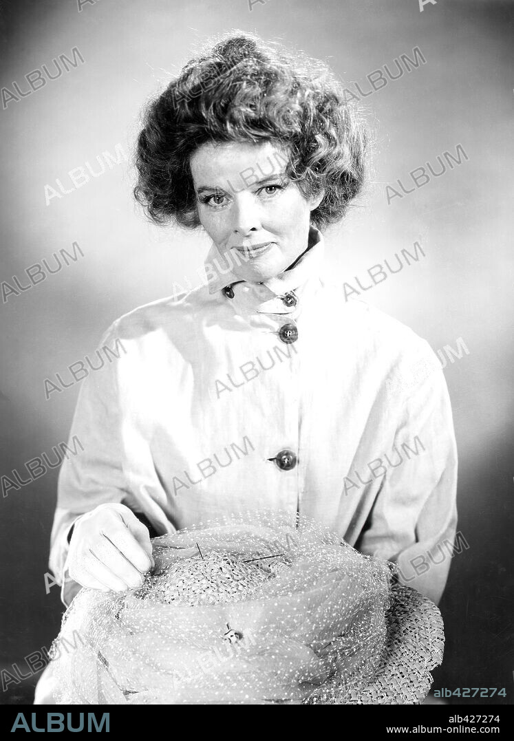 KATHARINE HEPBURN en LARGA JORNADA HACIA LA NOCHE, 1962 (LONG DAY'S JOURNEY INTO NIGHT), dirigida por SIDNEY LUMET. Copyright EMBASSY PICTURES.