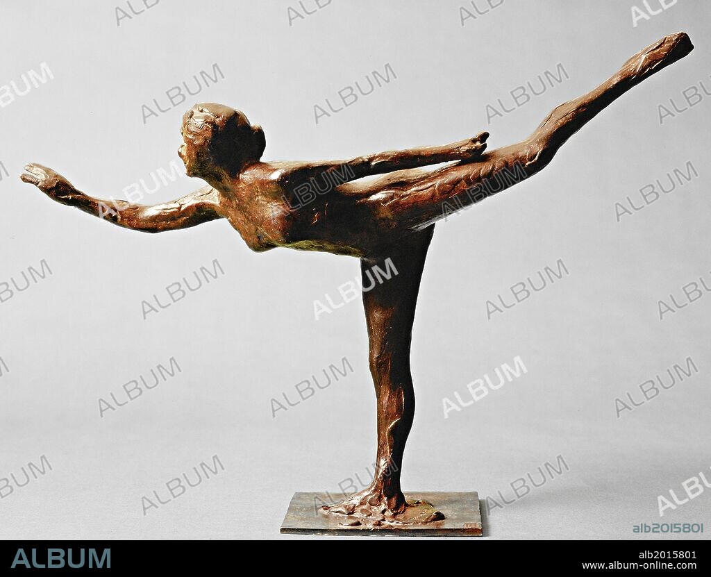 Edgar Degas / 'Arabesco', 1885-1890, Bronce, Altura: 40 cm.