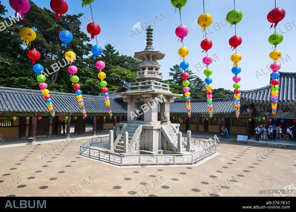 Bulguksa Temple, Gyeongju, UNESCO World Heritage Site, South Korea, Asia.