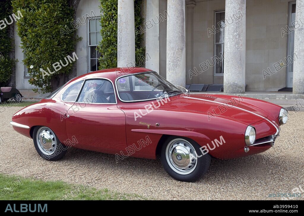 1960 Alfa Romeo Giulietta Sprint Zagato.