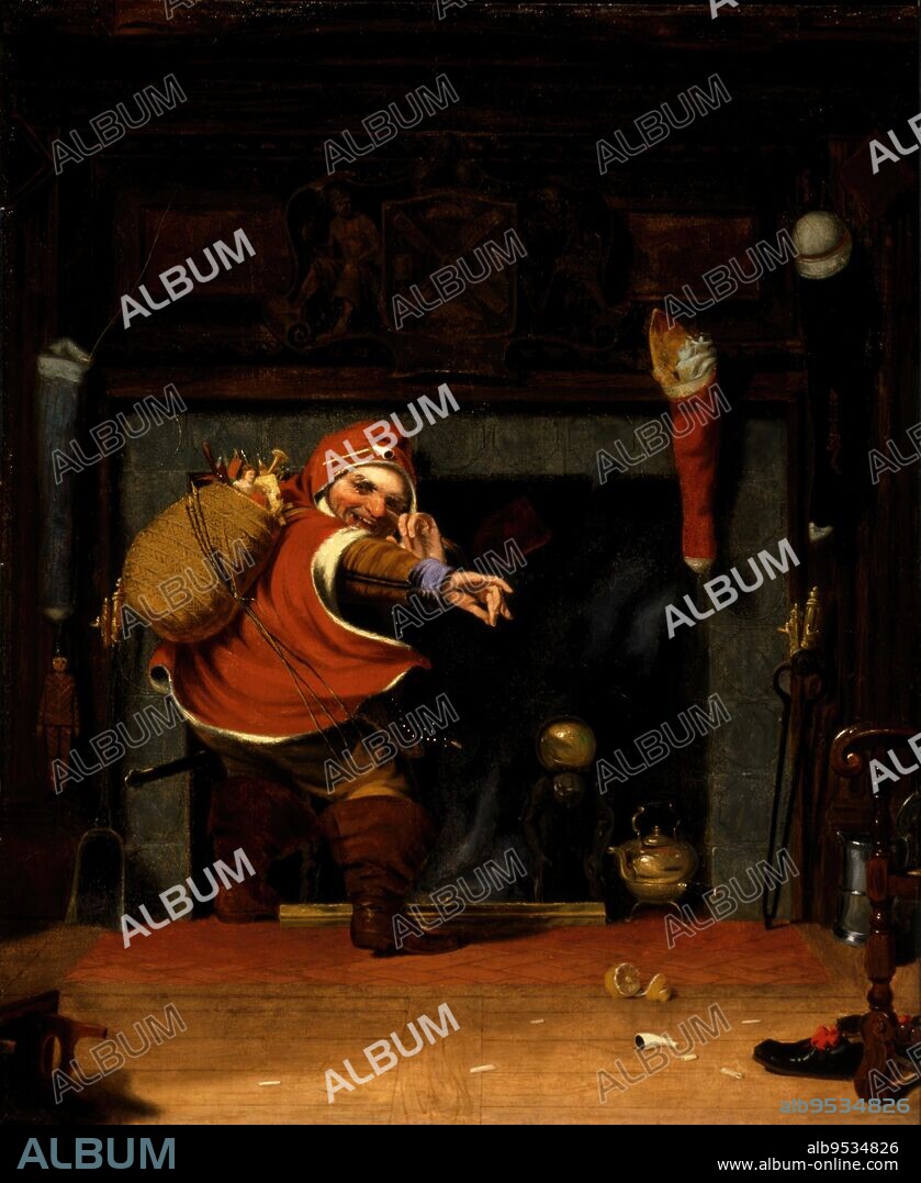 ROBERT WALTER WEIR. St. Nicholas. Date: ca. 1837. oil on wood.
