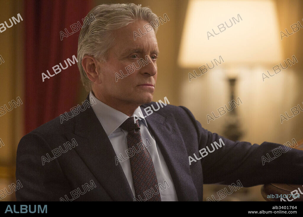 MICHAEL DOUGLAS in UNLOCKED, 2017, directed by MICHAEL APTED. Copyright LIPSYNC PRODUCTIONS.