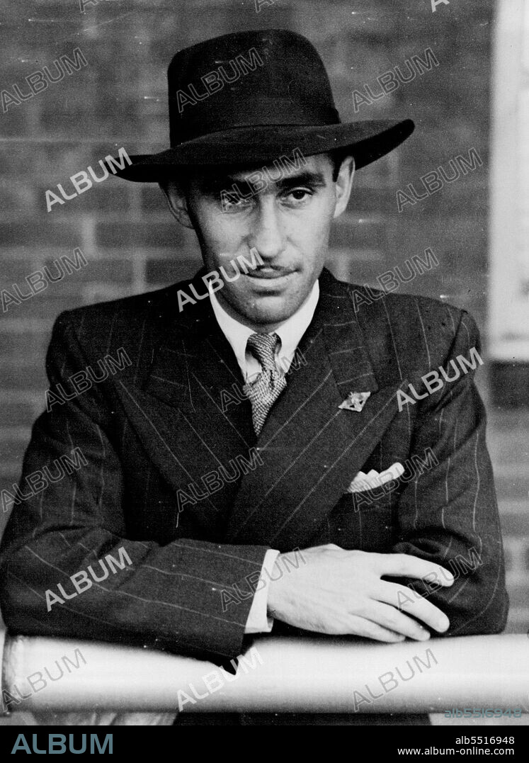 Sydney's youngest trainer, Frank Lewis, who survived an RAAF plane crash into the sea, returned to civil life six months ago to train Agile, winner of the Canterbury Welter Handicap, yesterday. December 17, 1946.