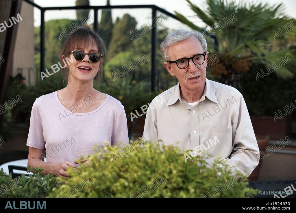 JUDY DAVIS y WOODY ALLEN en A ROMA CON AMOR, 2012 (TO ROME WITH LOVE), dirigida por WOODY ALLEN. Copyright MEDUSA FILM.