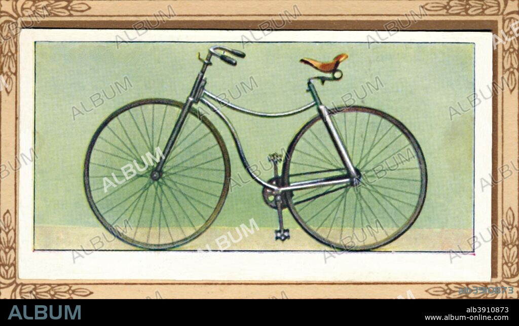 Rover Safety Bicycle', 1939. From Cycling 1839-1939 . [John Player & Sons, London, 1939].