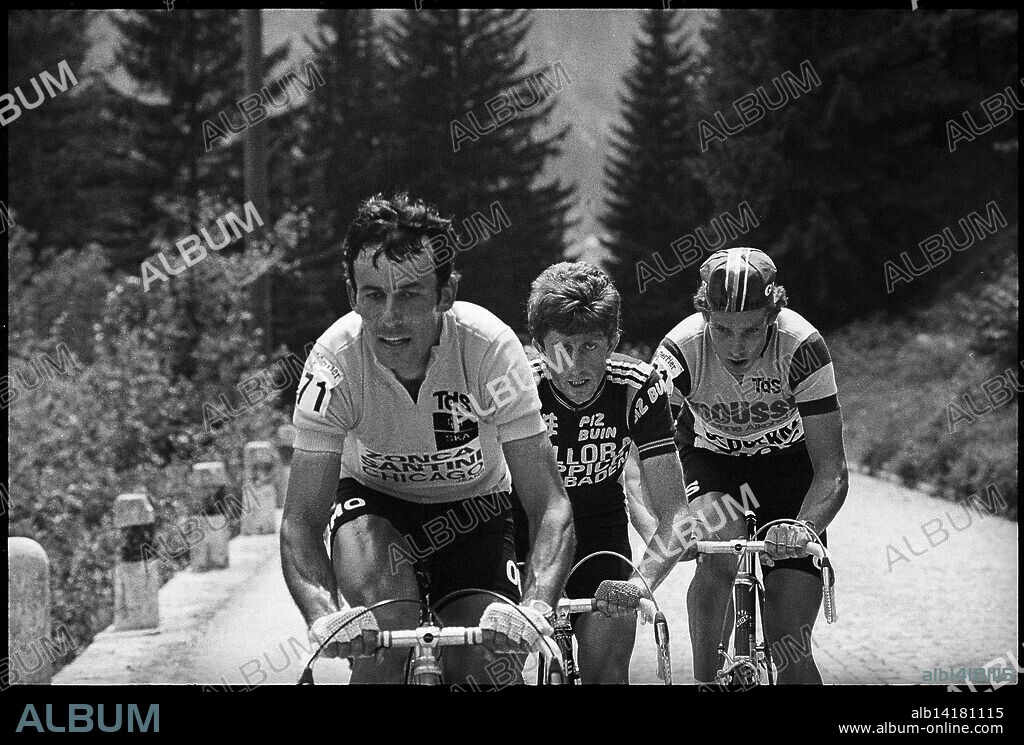 Tour de Suisse 1978: Ueli Sutter and Michel Pollentier.