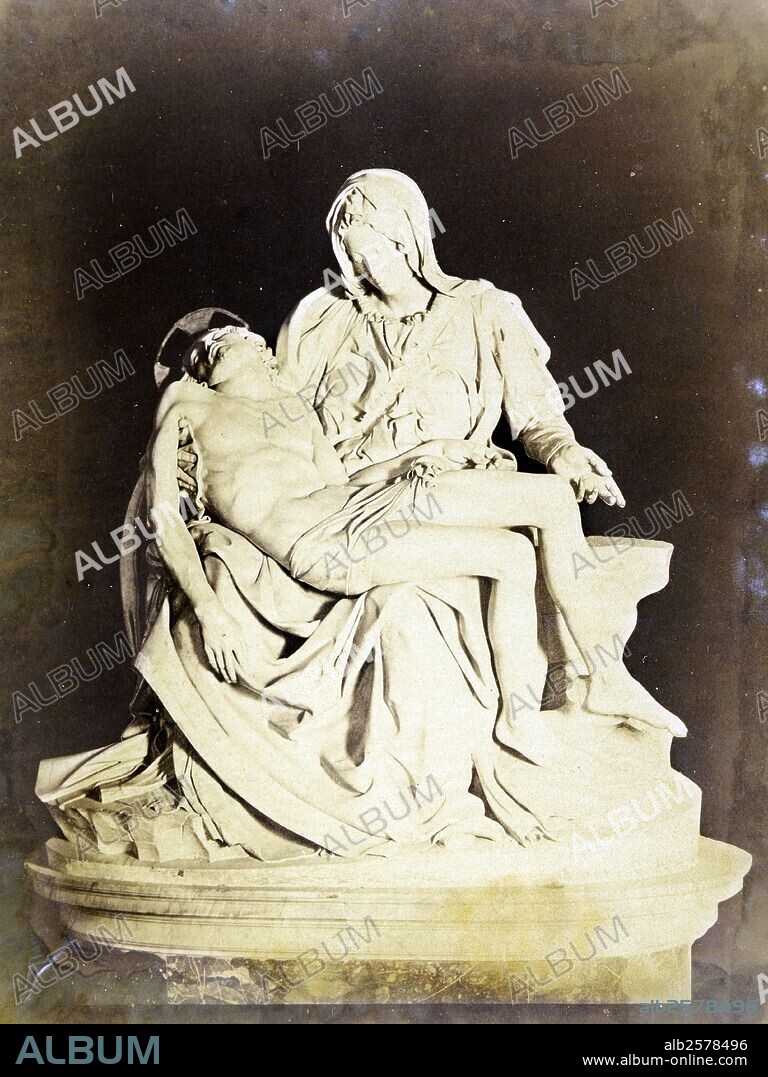 Roma, Estatua de la Piedad de Miguel Angel.