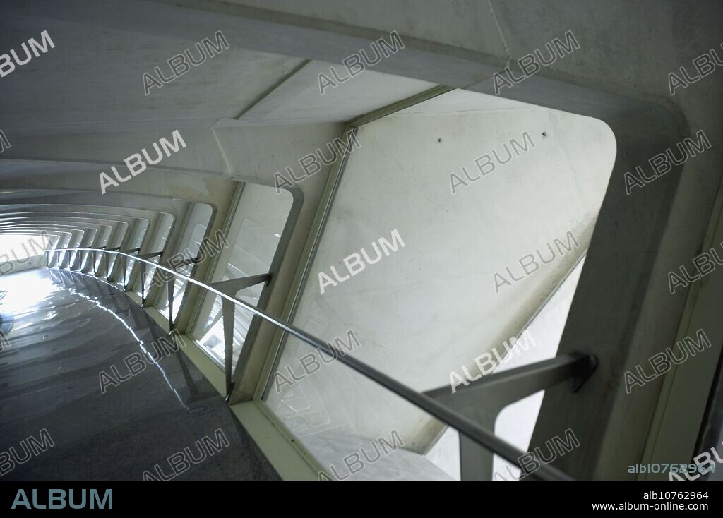 Bilbao airport by Santiago Calatrava, Loiu. Biscay, Euskadi. Spain.