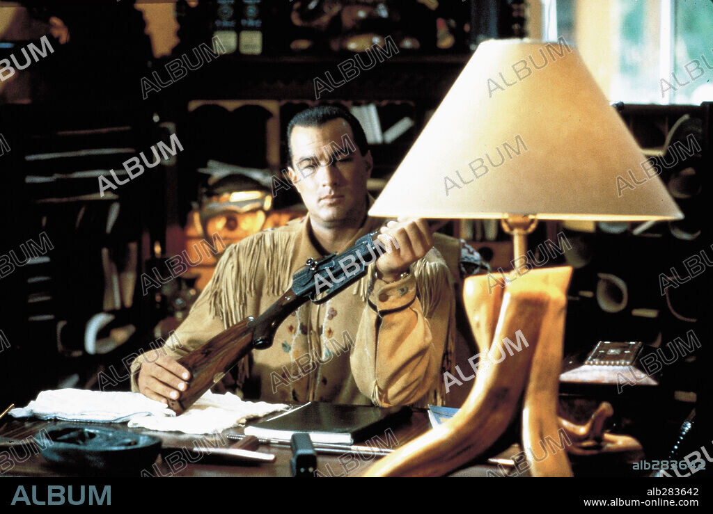 STEVEN SEAGAL in ON DEADLY GROUND, 1994, directed by STEVEN SEAGAL. Copyright WARNER BROTHERS.