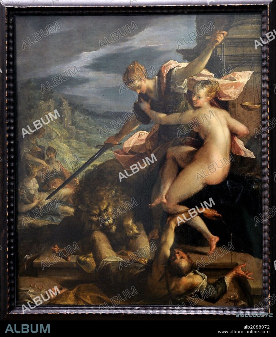 Hans von Aachen (1552-1615). German painter. The Triumph of Truth, 1598. Alte Pinakothek. Munich. Germany.