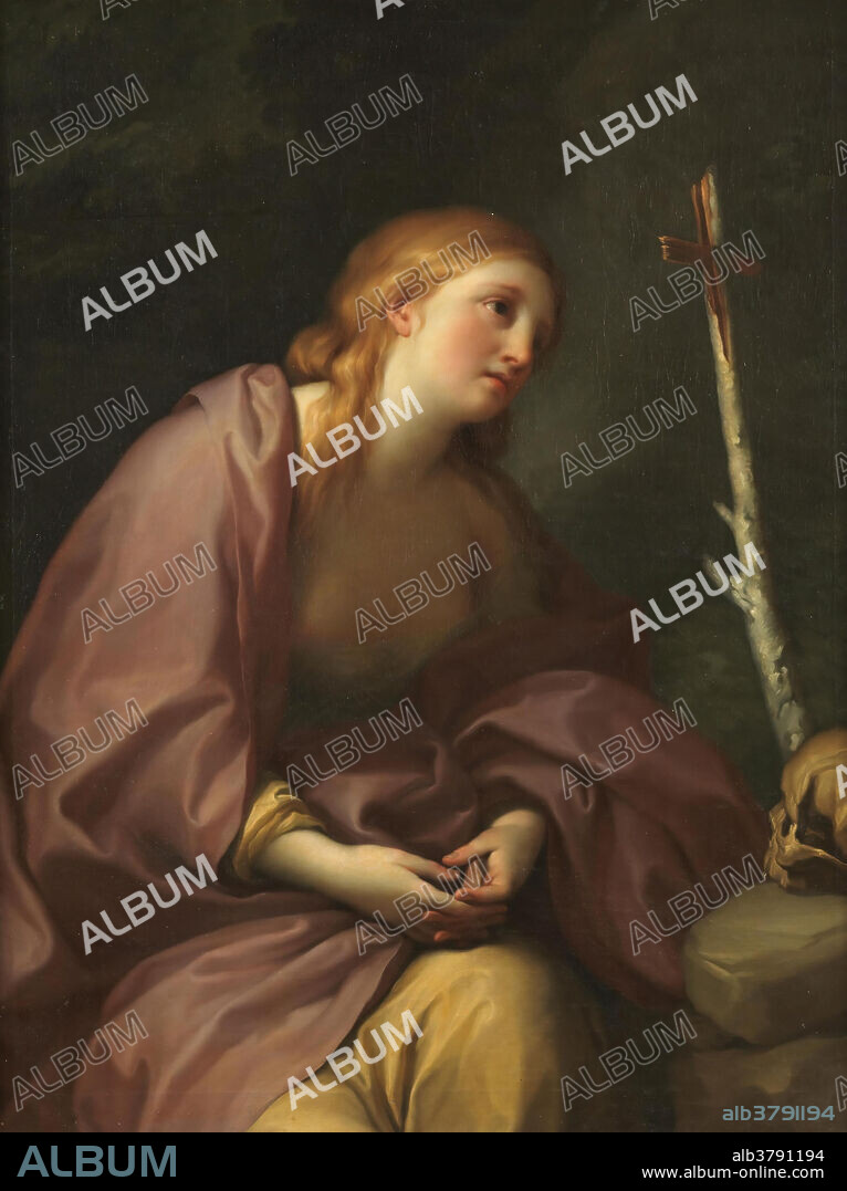 安东·拉斐尔·门斯. Anton Raphael Mengs / 'Penitent Magdalene'. Ca. 1765. Oil on canvas.