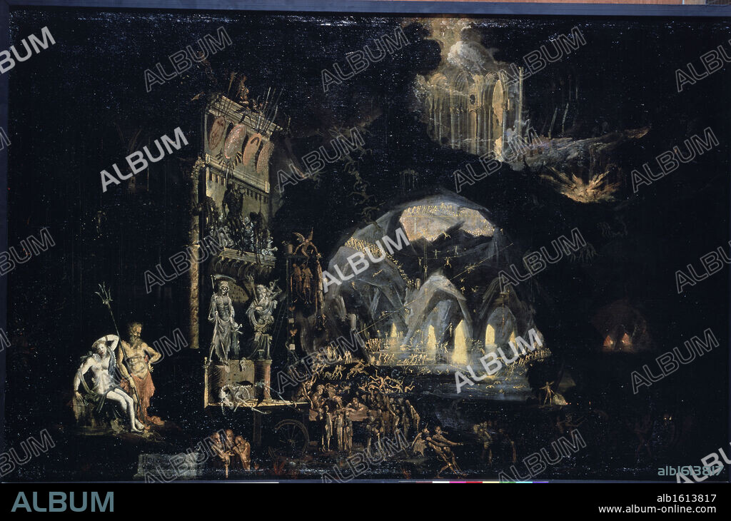 DIDIER BARRA. The Underworlds  Monsu Desiderio (1593-1634  French)  Musee des Beaux Arts, Besancon.