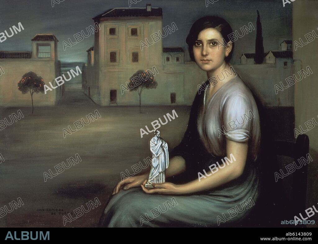 JULIO ROMERO DE TORRES. (NIÑA TAMAGRA).