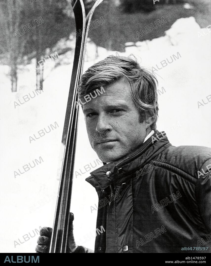 ROBERT REDFORD in DOWNHILL RACER, 1969, directed by MICHAEL RITCHIE. Copyright PARAMOUNT PICTURES.