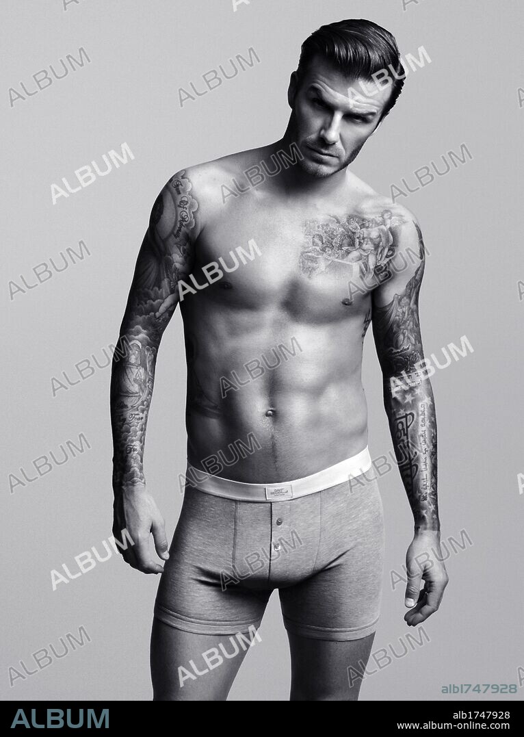 Jan. 15, 2012 - London, England, United Kingdom - UK Soccer Star DAVID BECKHAM H&M advertising campaign for his Bodywear underwear range. Beckham appears in striking images for his debut Bodywear collection for H&M. This first collection introduces nine underwear styles for men and comprises briefs, boxers, vests, T-shirts, pyjamas and long johns. 'Working with a team has always been a key part of my life and I found that to be the same when developing this range. Collectively with my design team we spent time working on the feel, fit and style to ensure the product is not only something I would wear but one which I would be proud to put my name to. I always want to challenge myself and this was such a rewarding experience for me. I'm very happy with the end result and I hope H&M's male customers will be as excited as I am.'' David Beckham. 15/01/2012