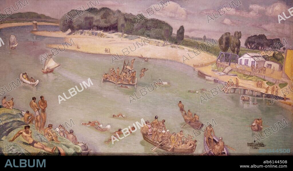 FRANCISCO MARIN BAGUES. LOS PLACERES DEL EBRO 1934 1938 Album alb6144508