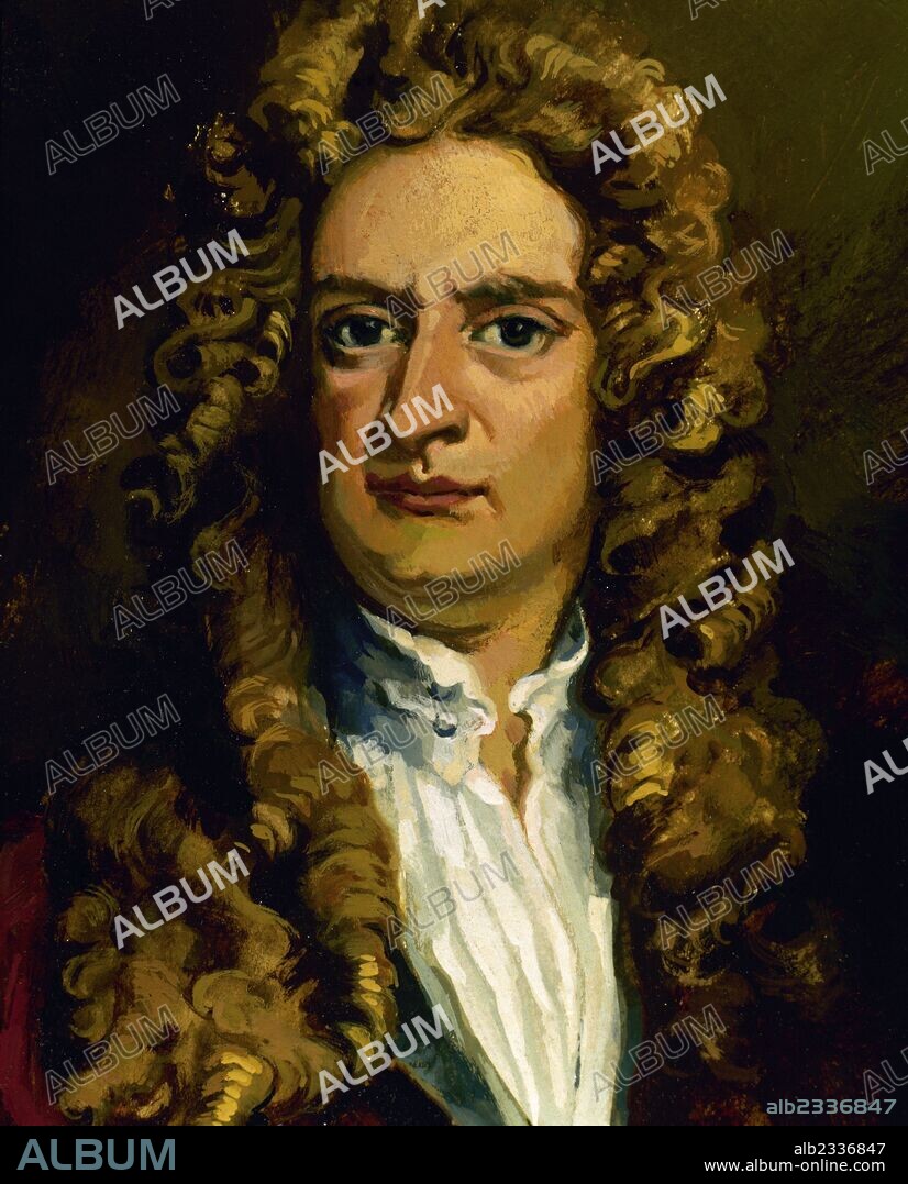 NEWTON, Isaac (Woolsthorpe,1642-Kensington,1727). Matemático, físico y astrónomo inglés. Formuló la teoría de la gravitación universal, estudió la luz y el color, enunció la teoría corpuscular de la luz, ideó el telescopio reflector y fué autor de numerosas obras.