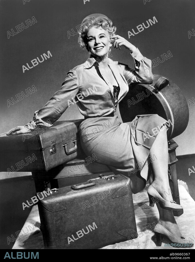 Ann Francis, Publicity Portrait for the Film, "Don't Go Near the Water", MGM, 1957.