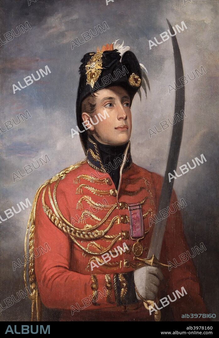 Portrait of William II, King of the Netherlands, when Prince of Orange, c1813. William fought in the Anglo-Dutch army at the Battles of Quatre Bras and Waterloo, and was wounded in the latter. From the collection of Apsley House, London.