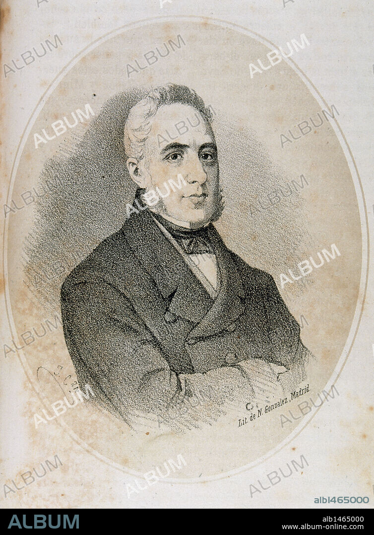 MINA, Francisco Javier (Idocín,1789-México,1817), llamado El Mozo. Guerrillero español. Durante La Guerra de la Independencia participó en la defensa de Zaragoza a las órdenes de Palafox (1808-09) y fue nombrado Comandante General de Navarra (1809). Grabado.