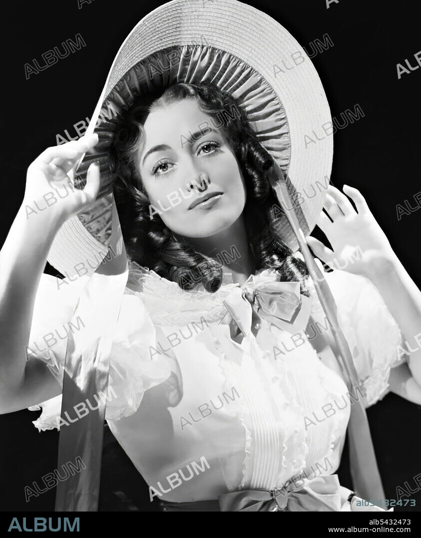 JOAN CRAWFORD en LA ESPLENDIDA DESCARADA, 1936 (THE GORGEOUS HUSSY), dirigida por CLARENCE BROWN. Copyright M.G.M.
