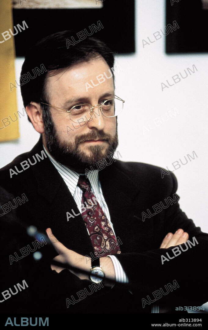 Angel Colom, Secretario General del partido catalan Esquerra Republicana de Catalunya. , 1994.
