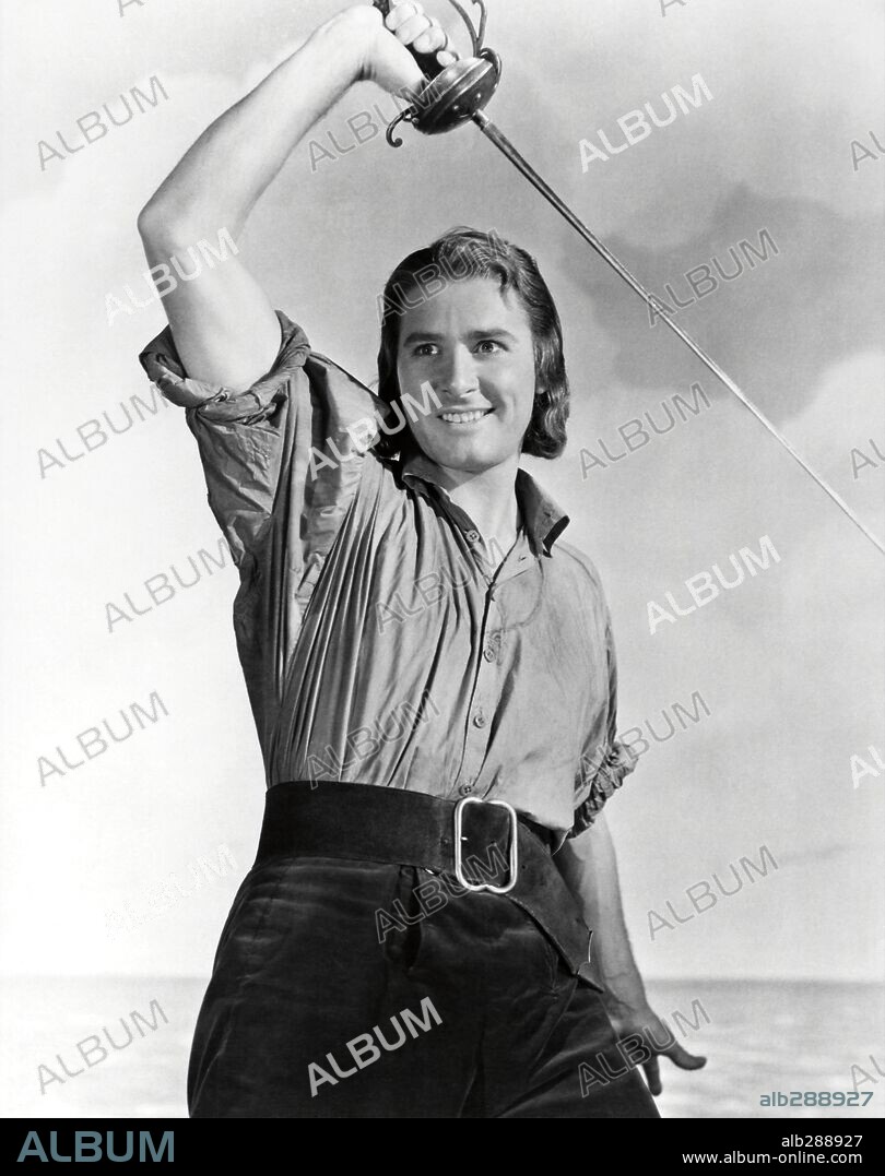 ERROL FLYNN in CAPTAIN BLOOD, 1935, unter der Regie von MICHAEL CURTIZ. Copyright WARNER BROS/FIRST NATIONAL.