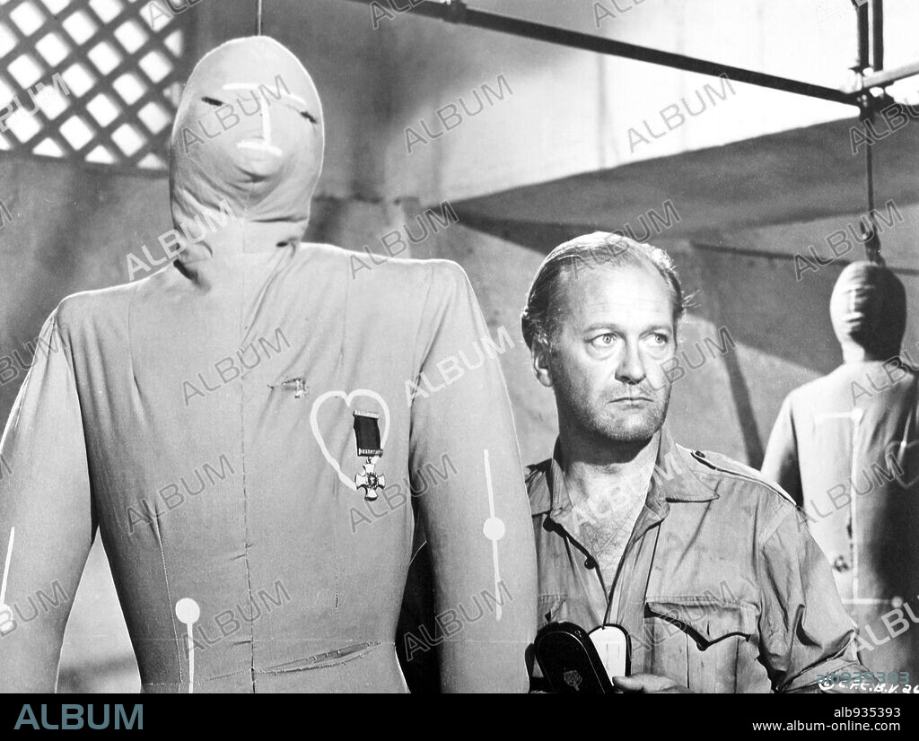 CURD JüRGENS en VICTORIA AMARGA, 1957 (BITTER VICTORY), dirigida por NICHOLAS RAY. Copyright COLUMBIA PICTURE CORPORATION/ROBERT LAFFONT/TRANSCONTINENTAL / C.
