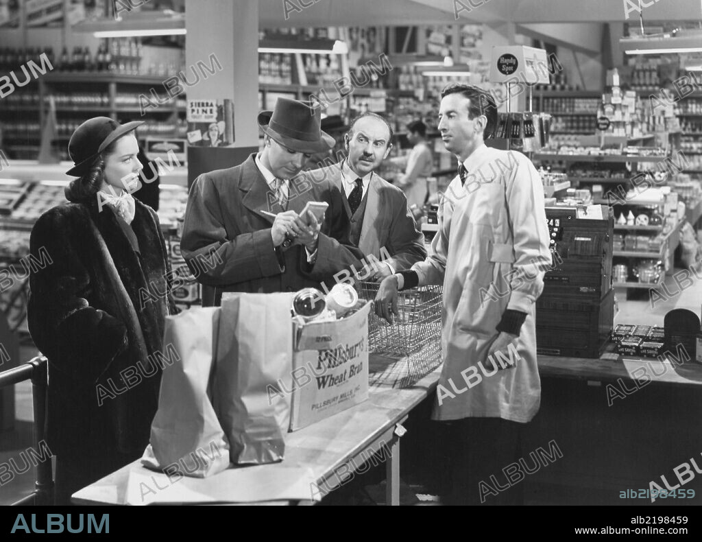 ARLEEN WHELAN and TYRONE POWER in THAT WONDERFUL URGE, 1948, directed by ROBERT B. SINCLAIR. Copyright 20TH CENTURY FOX.