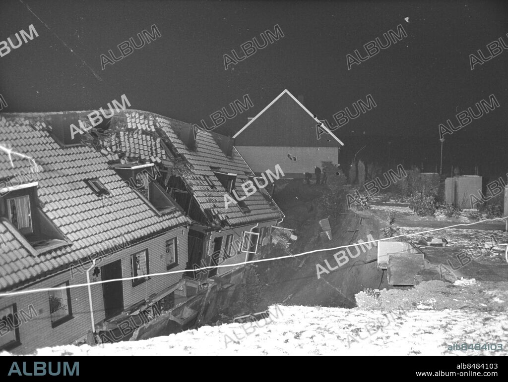 Göteborg - 1977-11-30 - Tuveraset på Hisingen. Foto: GP *** Local Caption *** GP. KAMERAREPORTAGE.