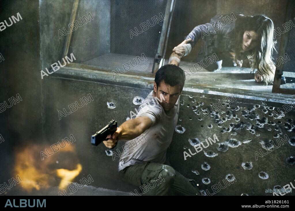 COLIN FARRELL y JESSICA BIEL en DESAFIO TOTAL, 2012 (TOTAL RECALL), dirigida por LEN WISEMAN. Copyright COLUMBIA PICTURES.