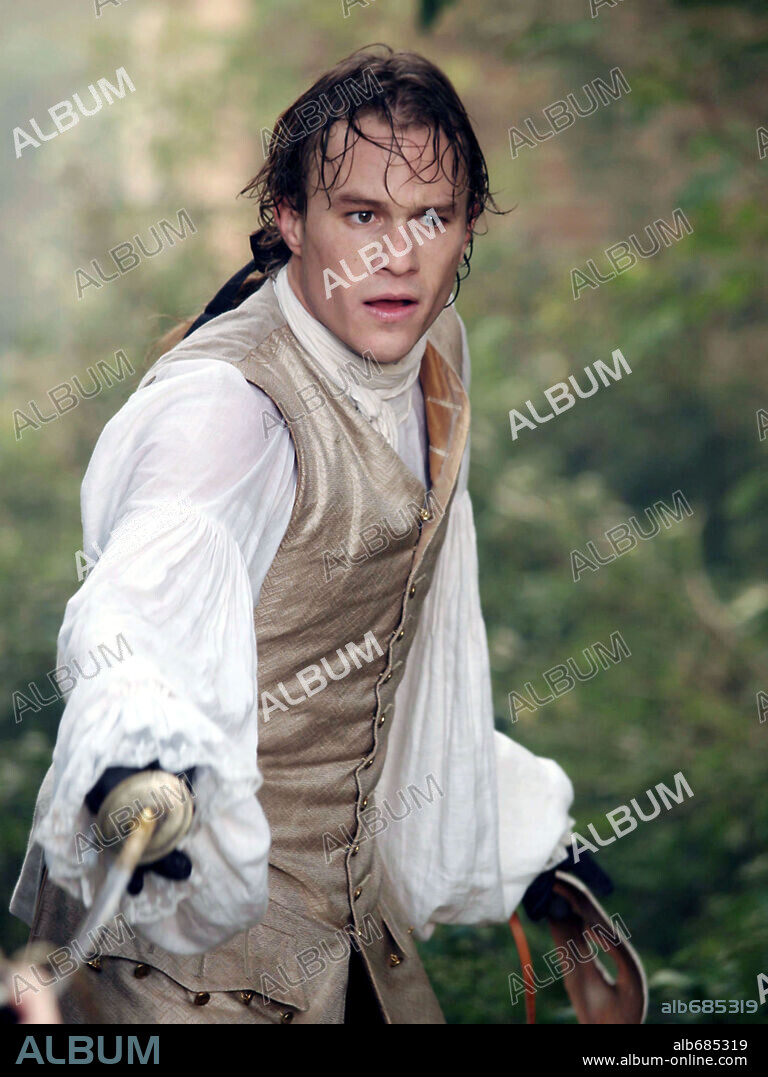 HEATH LEDGER in CASANOVA, 2005, directed by LASSE HALLSTROM. Copyright TOUCHSTONE PICTURES / GREGORY, DOANE.
