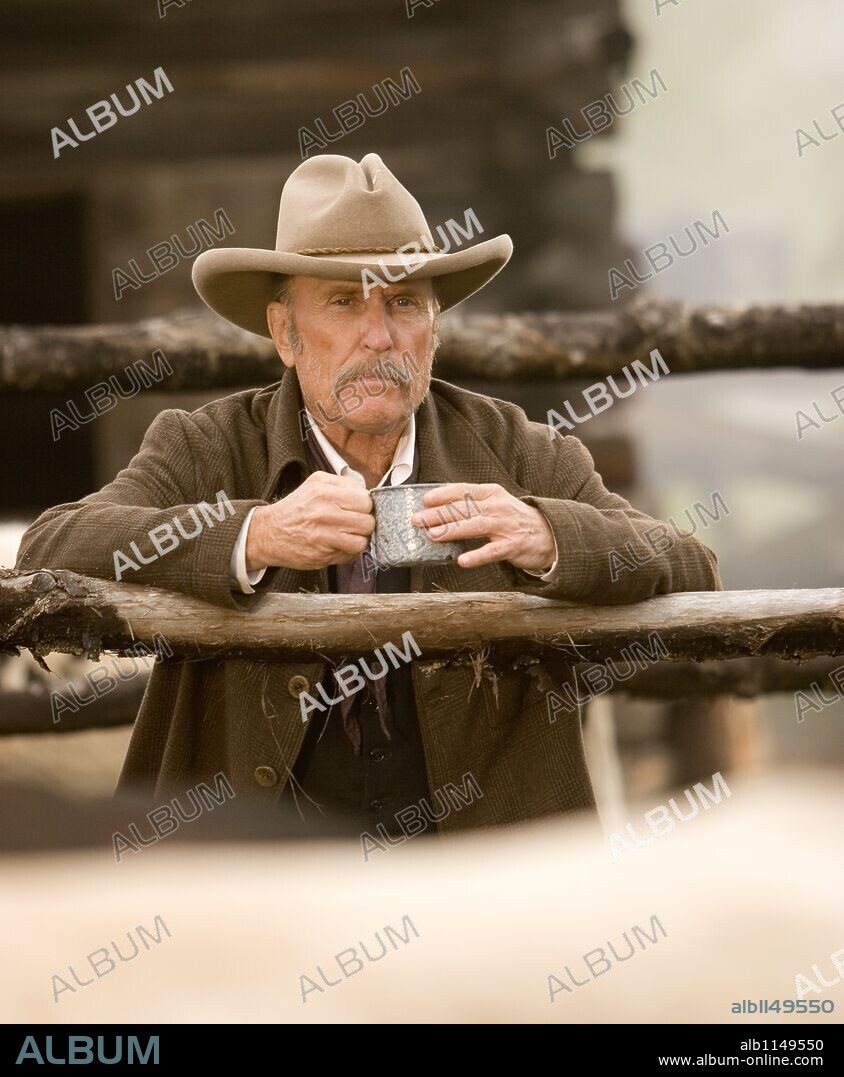 ROBERT DUVALL in BROKEN TRAIL, 2006 (BROKEN TRAIL-TV), directed by WALTER HILL. Copyright Butcher's Run Films/Cinema Sound Design.