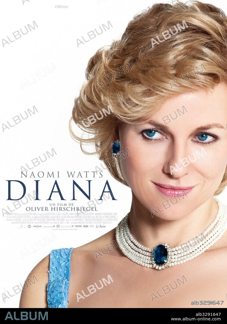 Poster of DIANA, 2013, directed by OLIVER HIRSCHBIEGEL. Copyright ECOSSE FILMS.