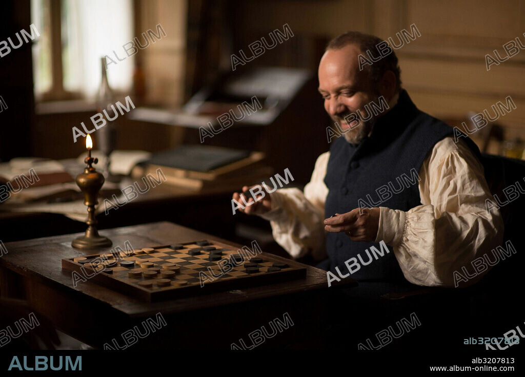 PAUL GIAMATTI in MADAME BOVARY, 2014, directed by SOPHIE BARTHES. Copyright A COMPANY FILMPRODUKTIONSGESELLSCHAFT/ADEN FILM/ALEPH MOTION.