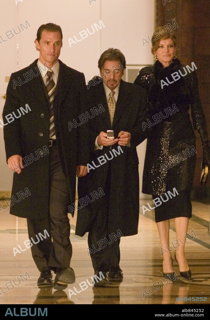 AL PACINO, MATTHEW McCONAUGHEY and RENE RUSSO in TWO FOR THE MONEY, 2005, directed by D. J. CARUSO. Copyright UNIVERSAL PICTURES / SCHROTER, EIKE.