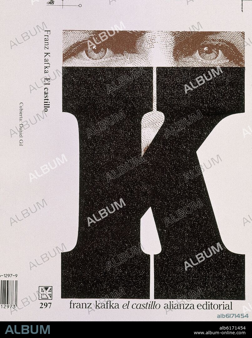 KAFKA FRANC. PORTADA - EL CASTILLO  (EDITORIAL ALIANZA) DISEÑADO POR DANIEL GIL.