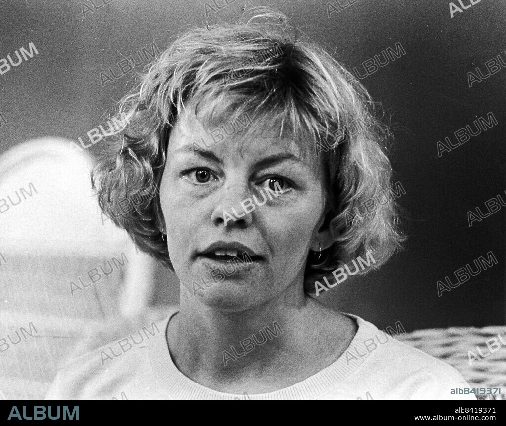 GÖTEBORG 1987-11-13.. Inger Nilsson - skådespelare, även känd som Pippi Långstrump. *** Local Caption *** GP Foto: Anders Hofgren / Kamerareportage / TT / Kod: 2524.