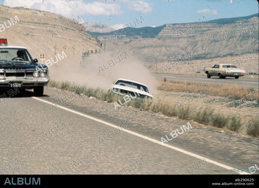 PUNTO LÍMITE: CERO, 1971 (VANISHING POINT), dirigida por RICHARD C. SARAFIAN. Copyright 20TH CENTURY FOX.
