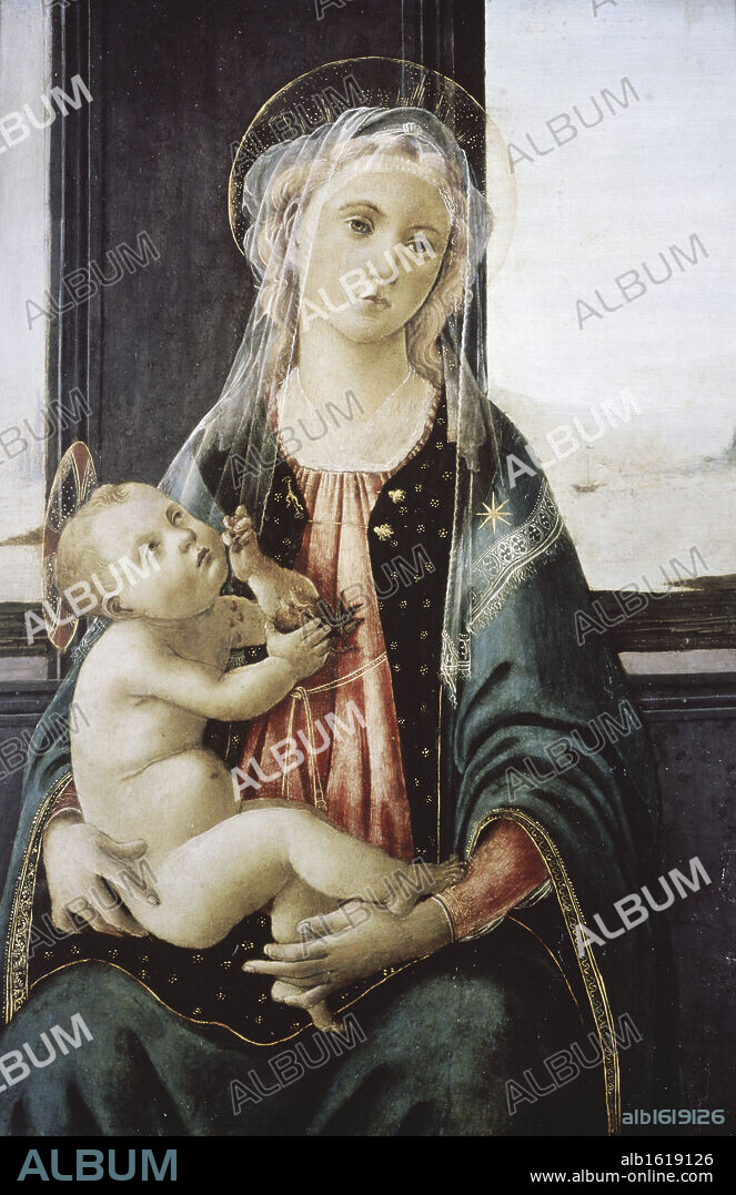 Madonna del Mare  Sandro Botticelli (1444-1510 Italian).
