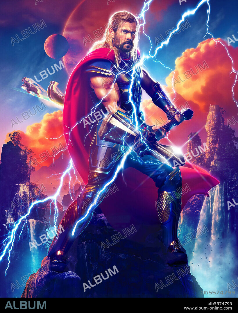 CHRIS HEMSWORTH in THOR: LOVE AND THUNDER, 2022, directed by TAIKA WAITITI. Copyright MARVEL STUDIOS/WALT DISNEY PICTURES.