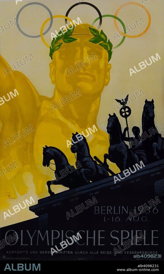 FRANZ WüRBEL. The 1936 Summer Olympics in Berlin.