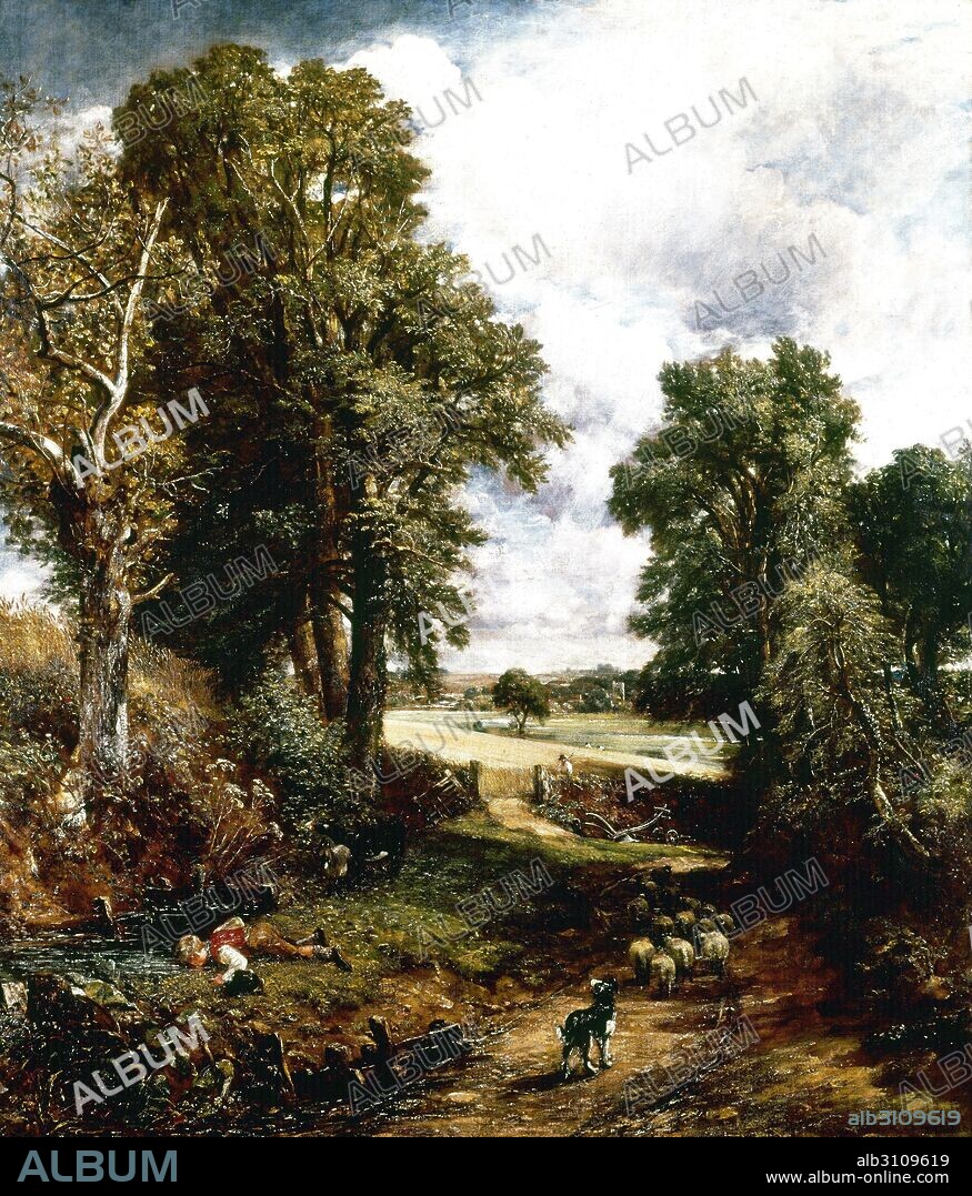 JOHN CONSTABLE. The corn field, 1826.