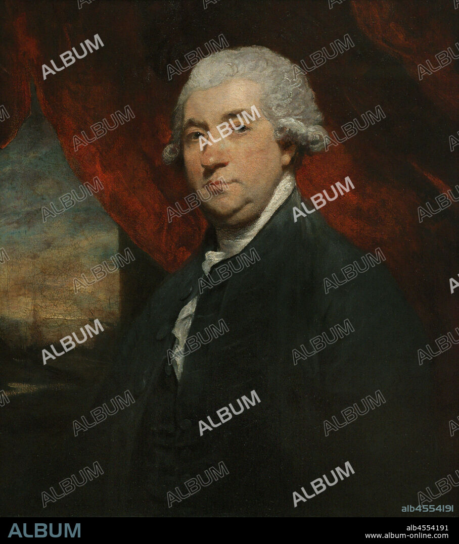 JOSHUA REYNOLDS (1723-1792). BRITISH PAINTER.. James Boswell, 9th Laird of Auchinleck (1740-1795). Scottish lawyer and writer. Biographer of Dr Samuel Johnson. Portrait by Joshua Reynolds (1723-1792) in 1785. Oil on canvas (76,2 x 63,5 cm). National Portrait Gallery. London. England. United Kingdom.