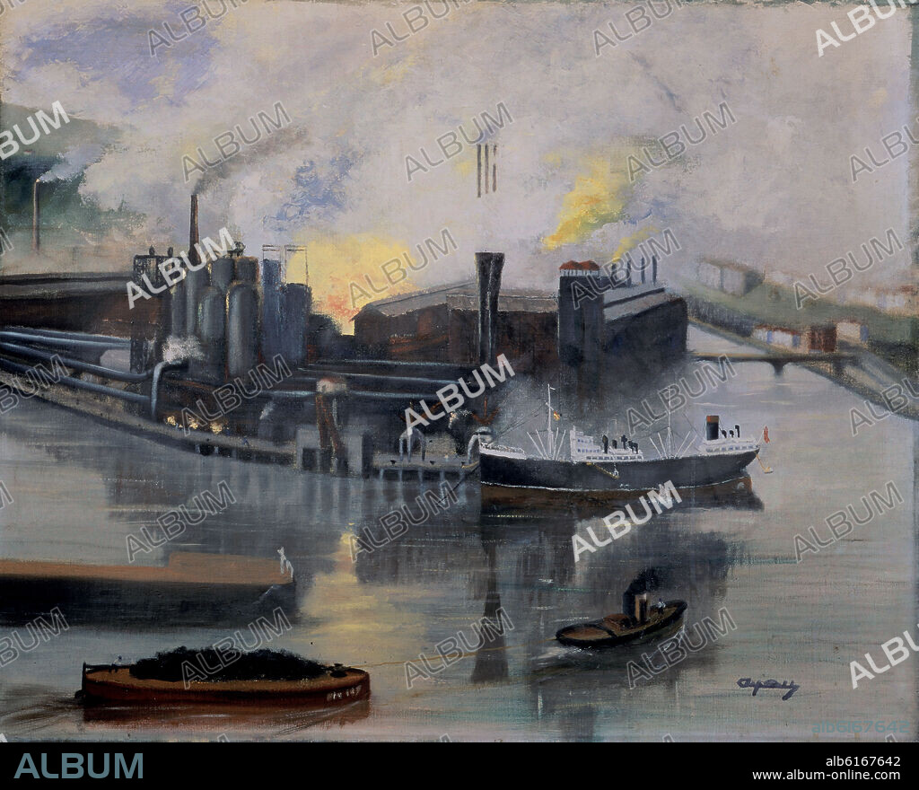 ZABALA A.. ALTOS HORNOS - SESTAO - EN LA PUNTA - 1949.