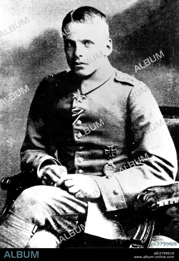 Oswald Boelcke (May 19, 1891 - October 28, 1916) was a German flying ace and one of the most influential patrol leaders and tacticians of the early years of air combat. He was the first to formalize rules of air fighting, which he presented as the Dicta Boelcke. His main concern was the use of formation fighting rather than single effort. In 1916 he was given permission to choose his own pilots to form a fighter squadron. Jasta 2 (known as Jasta Boelcke) quickly became the best known and feared German LuftstreitkrÃ¤fte Squadron. On October 28, 1916 he went out on his sixth sortie of the day with his two best pilots, Manfred von Richthofen and Erwin BÃ¶hme, and three others. The patrol led them into a dogfight with a squadron from the RFC. Boelcke and BÃ¶hme, unaware of each other's presence, closed in on the same aircraft. At some point BÃ¶hme's landing gear brushed Boelcke's upper wing. As the fabric peeled off the upper wing of his aircraft, Boelcke struggled for control. He made a soft crash-landing, but his lap belt did not restrain him, and he never wore a helmet when he flew. The victor of 40 aerial engagements, was dead at age 25. He was buried with full honors at his aerodrome in Cambrai. The Royal Flying Corps dropped a wreath a day later over Jasta 2 which read, "To the memory of Captain Boelcke, a brave and chivalrous foe.".