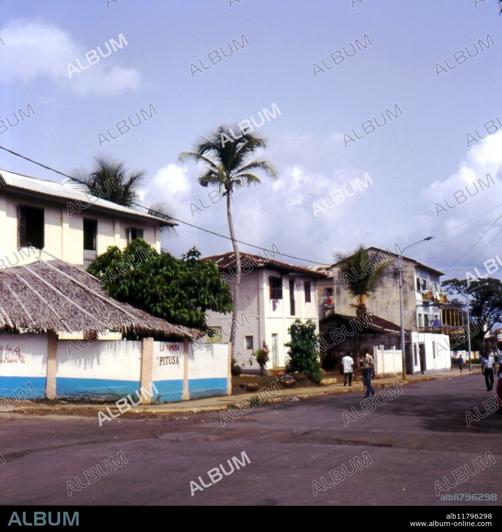 City centre, Malabo, Island of Bioko, Equatorial Guinea, West Africa.