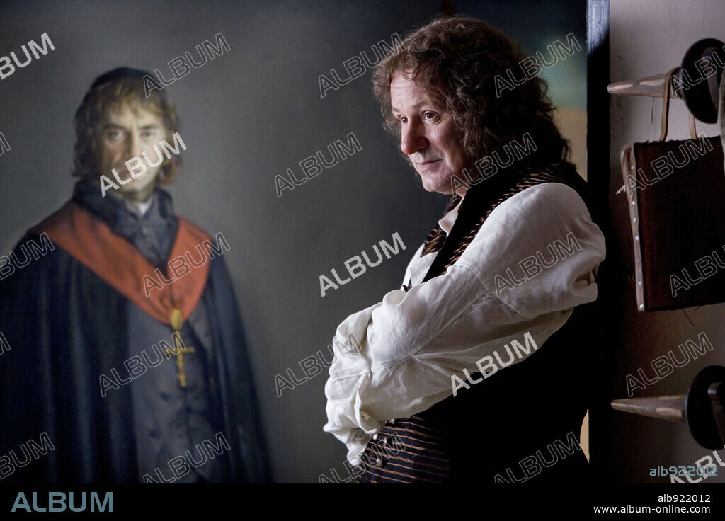 FRANCISCO DE GOYA y STELLAN SKARSGARD. STELLAN SKARSGARD en LOS FANTASMAS DE GOYA, 2006 (GOYA'S GHOSTS), dirigida por MILOS FORMAN. Copyright KANZAMAN / BRAY, PHIL.